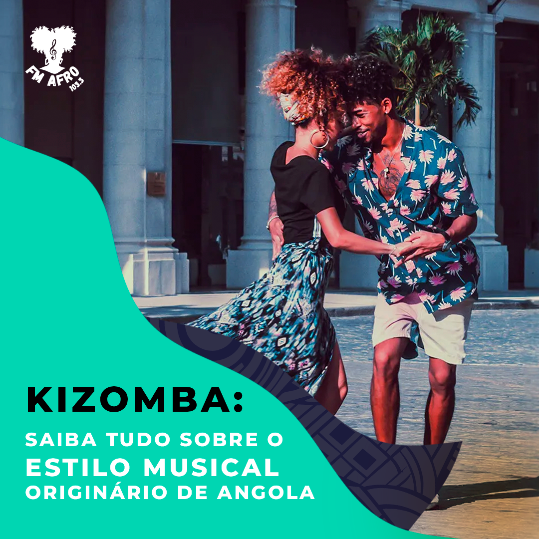 Casal a dançar Kizomba em Angola