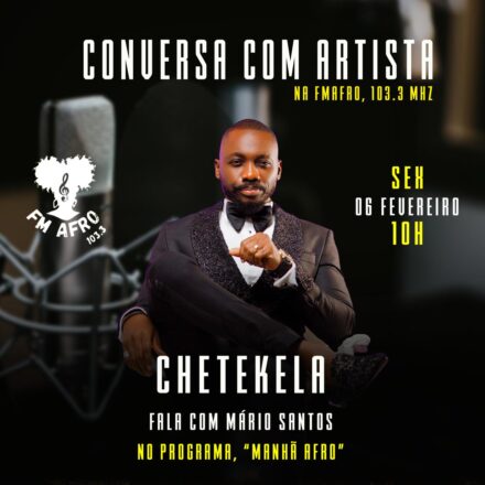Chetekela em entrevista sobre depressão e superação