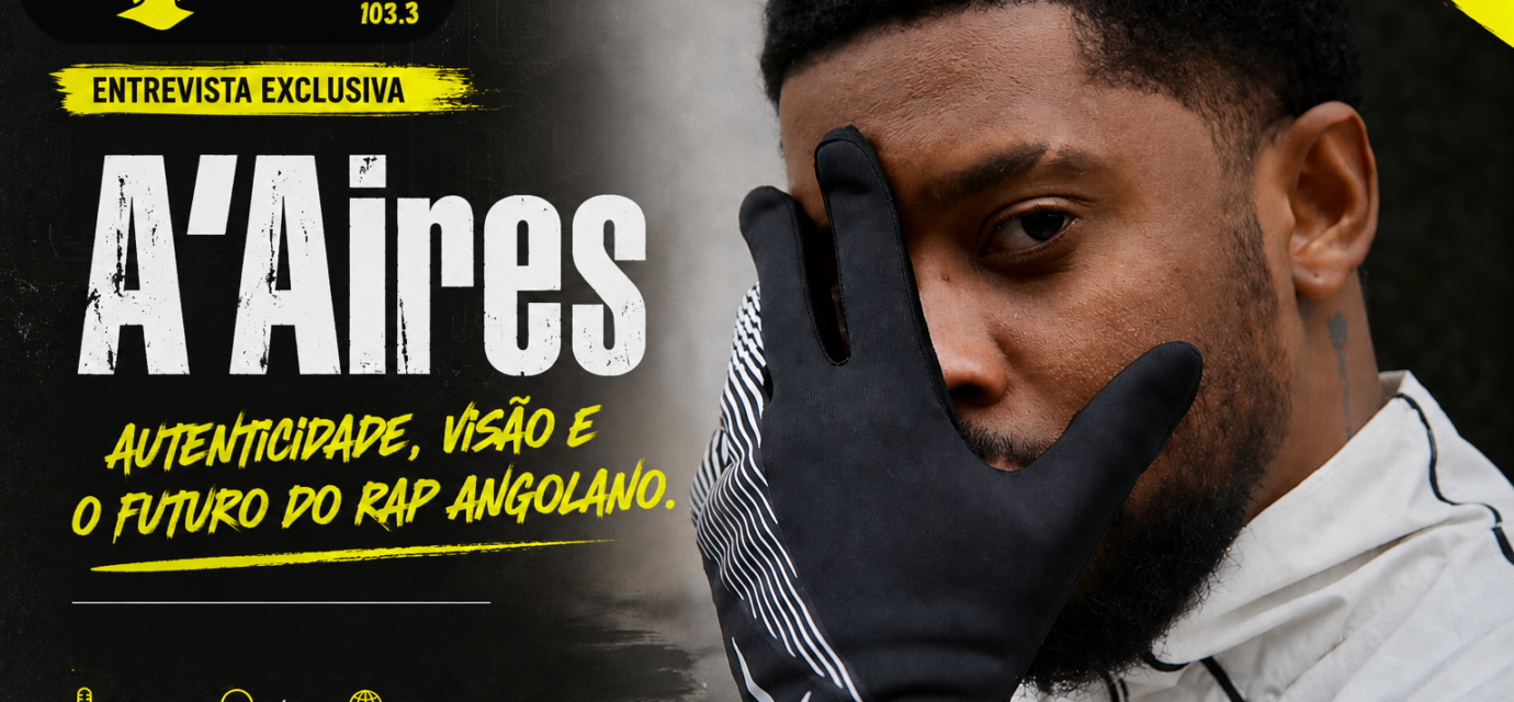 Entrevista com Rapper A'Aires na FM Afro
