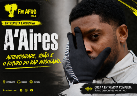 Entrevista com Rapper A'Aires na FM Afro